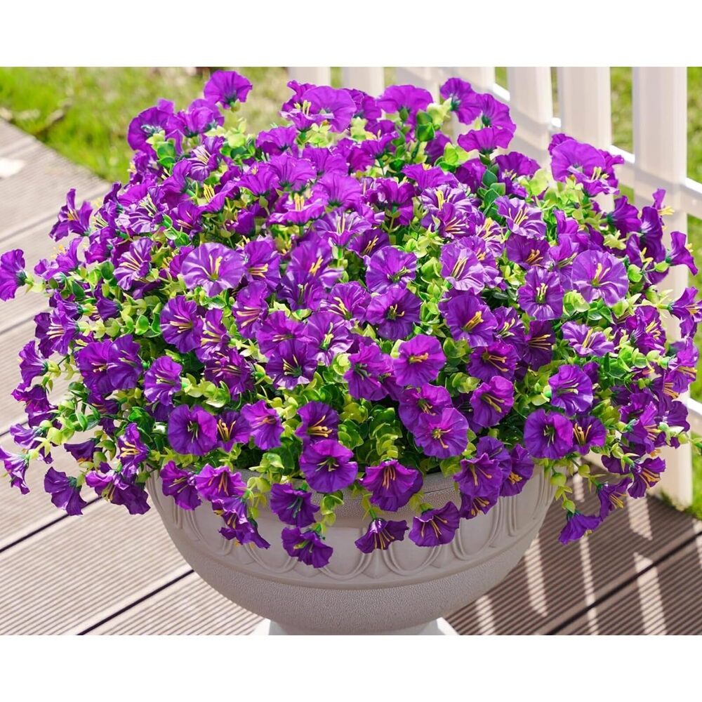 7946 Artificial Flowers for Decoration, No Fade Resistant Plants, Flowers
